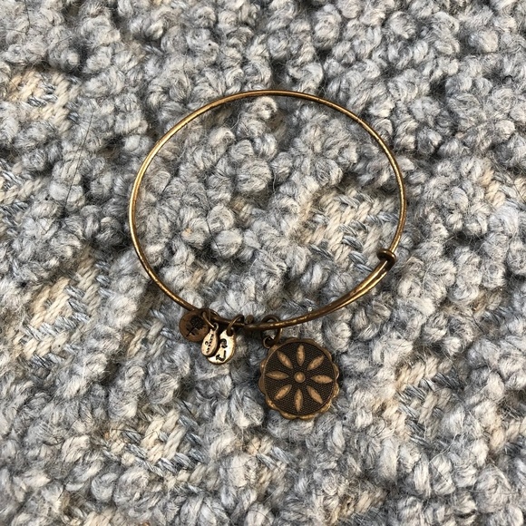 Alex and Ani Flower Charm Bracelet - Picture 1 of 1